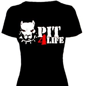 Pit Bull 4 Life Jersey Tee.